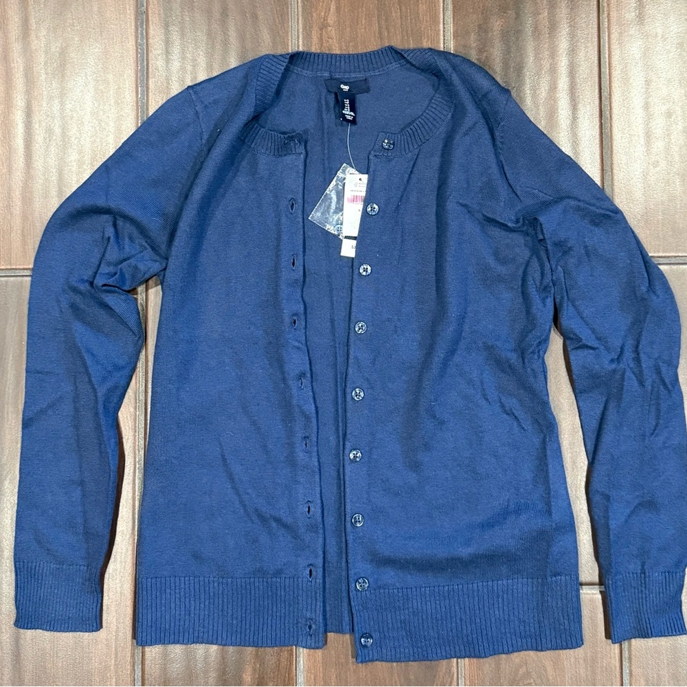 GAP Deep Blue Knit Cardigan